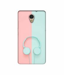 Amazon Brand - Solimo Designer Head Phone 3D Printed Hard Back Case Mobile Cover for Lenovo P2