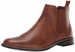 Amazon Essentials Men's Quinton Chelsea Boot, Cognac, 7 Medium US