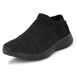 Fusefit Men's Perk Black Running Shoes-9 UK (43 EU) (10 US) (FFR-424)