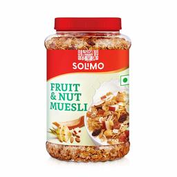 Amazon brand - Solimo Fruit and Nut Muesli, 1kg