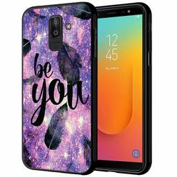 Amazon Brand - Solimo Designer Feather Printed Hard Back Case Mobile Cover forSamsung Galaxy J8 2018 / Samsung Galaxy On8 (D1163)