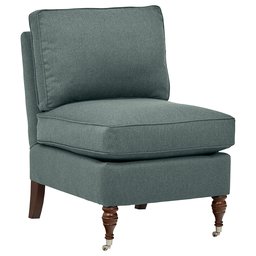 Amazon Brand – Stone & Beam Elmore Pillow-Top Armless Chair, 24