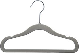 AmazonBasics - Grucce in velluto per bambini, 50 pezzi, Grigio