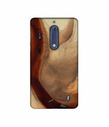 Amazon Brand - Solimo Designer Sea Seen 3D Printed Hard Back Case Mobile Cover for Nokia 5