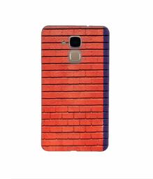 Amazon Brand - Solimo Designer Red and Purple Brick 3D Printed Hard Back Case Mobile Cover for Huawei Honor 5c