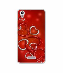 Amazon Brand - Solimo Designer Hearts UV Printed Soft Back Case Mobile Cover for Lava Iris X9