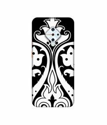 Amazon Brand - Solimo Designer S Shape Rangoli 3D Printed Hard Back Case Mobile Cover for Vivo S1 Pro