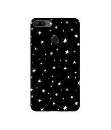 Amazon Brand - Solimo Designer Sperking Stars UV Printed Soft Back Case Mobile Cover for Huawei Honor 9 Lite