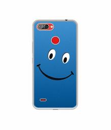 Amazon Brand - Solimo Designer Happy UV Printed Soft Back Case Mobile Cover for Itel A46