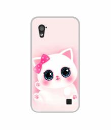 Amazon Brand - Solimo Designer Babby Kitty UV Printed Soft Back Case Mobile Cover for Infocus M370i