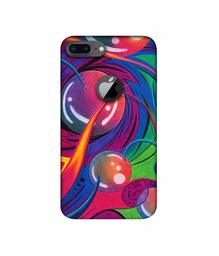 Amazon Brand - Solimo Designer Patternn 3D Printed Hard Back Case Mobile Cover for Apple iPhone 8 Plus (with Logo Cut)