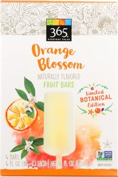 365 Everyday Value, Fruit Bars Orange Blossom Lemonade, 4 Count