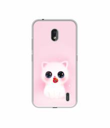 Amazon Brand - Solimo Designer Kitty UV Printed Soft Back Case Mobile Cover for Nokia 2.2