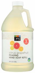 365 Everyday Value, Foaming Hand Soap Refill, Citrus Grapefruit, 64 fl oz