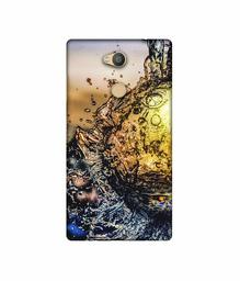 Amazon Brand - Solimo Designer Water Drop Reflection 3D Printed Hard Back Case Mobile Cover for Sony Xperia L2