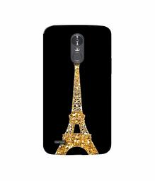 Amazon Brand - Solimo Designer Golden Pairs 3D Printed Hard Back Case Mobile Cover for LG Stylus 3