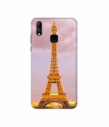 Amazon Brand - Solimo Designer Eiffel Tower Paris 3D Printed Hard Back Case Mobile Cover for Vivo Y95