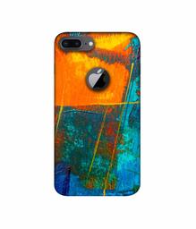 Amazon Brand - Solimo Designer Color Pattern 3D Printed Hard Back Case Mobile Cover for Apple iPhone 8 Plus (with Logo Cut)