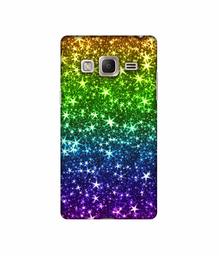 Amazon Brand - Solimo Designer Multicolor Stars 3D Printed Hard Back Case Mobile Cover for Samsung Z3