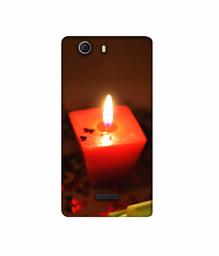 Amazon Brand - Solimo Designer Candle Light 3D Printed Hard Back Case Mobile Cover for Micromax Canvas Nitro 2 E311