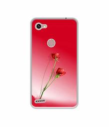 Amazon Brand - Solimo Designer Red Roses UV Printed Soft Back Case Mobile Cover for Spice F302