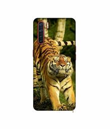 Amazon Brand - Solimo Designer Tiger 3D Printed Hard Back Case Mobile Cover for Oppo A91