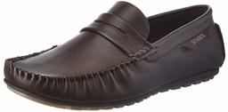 Amazon Brand - Symbol Men's Cherry Synthetic Moccasins-6 UK (40 EU) (7 US) (AZ-SY-443)