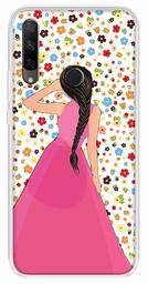 Amazon Brand - Solimo Designer Multicolor Girl Flower Design Printed Soft Back Case Mobile Cover for Huawei Honor 9X