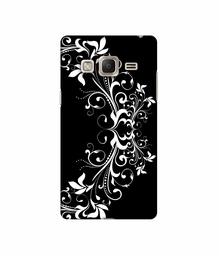 Amazon Brand - Solimo Designer Flower Art Pattern 3D Printed Hard Back Case Mobile Cover for Samsung Z3