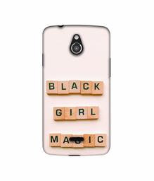 Amazon Brand - Solimo Designer Black Girl Magic 3D Printed Hard Back Case Mobile Cover for InFocus M2