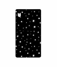 Amazon Brand - Solimo Designer Sperking Stars 3D Printed Hard Back Case Mobile Cover for Sony Xperia Z2