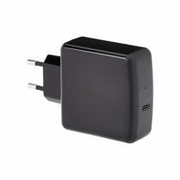 AmazonBasics Carregador de parede USB tipo C 3.0, 65 W, 1 porta, EU/preto