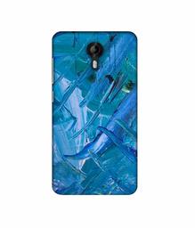 Amazon Brand - Solimo Designer Blue Paint 3D Printed Hard Back Case Mobile Cover for Micromax Canvas Nitro 4G E455