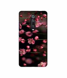 Amazon Brand - Solimo Designer Pink Flowers 3D Printed Hard Back Case Mobile Cover for Mi K20 / Mi K20 Pro