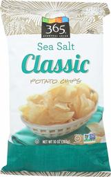 365 Everyday Value, Sea Salt Classic Potato Chips, 10 oz