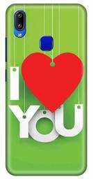 Amazon Brand - Solimo Designer Heart Design 3D Printed Hard Back Case Mobile Cover for Vivo Y93