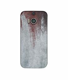 Amazon Brand - Solimo Designer Brush Paint 3D Printed Hard Back Case Mobile Cover for HTC One M8