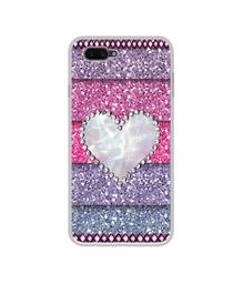 Amazon Brand - Solimo Designer Stone Heart UV Printed Soft Back Case Mobile Cover for Oppo A3S