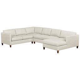 Amazon Brand – Stone & Beam Andover Modern Left U-Sectional Sofa, 134