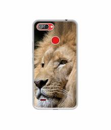 Amazon Brand - Solimo Designer Lion UV Printed Soft Back Case Mobile Cover for Itel A46