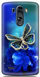 Amazon Brand - Solimo Designer Butterfly Design 3D Printed Hard Back Case Mobile Cover for LG G3 Stylus