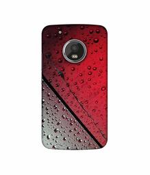 Amazon Brand - Solimo Designer Water Drop On Glass UV Printed Soft Back Case Mobile Cover for Motorola Moto G5 Plus