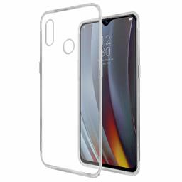 Amazon Brand - Solimo Mobile Cover for Realme 3 Pro (Soft & Flexible Back Case), Transparent