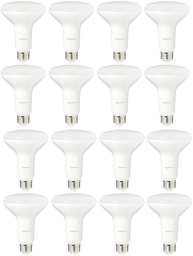 AmazonBasics – 65 W Equivalente, regulable, BR30 LED luz bombilla