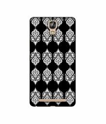 Amazon Brand - Solimo Designer S Shape Pattern 3D Printed Hard Back Case Mobile Cover for Gionee Marathon M5 Plus