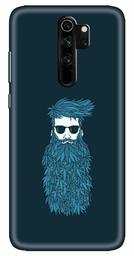 Amazon Brand - Solimo Designer Beard Man 3D Printed Hard Back Case Mobile Cover for Xiaomi Redmi Note 8 Pro