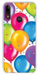 Amazon Brand - Solimo Designer Multicolor Balloon Design Printed Soft Back Case Mobile Cover for Motorola Moto E6s / Motorola Moto E6 Plus