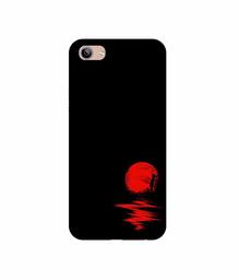 Amazon Brand - Solimo Designer Red Moon 3D Printed Hard Back Case Mobile Cover for Vivo Y81i