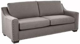 Amazon Brand – Ravenna Home Mayes Sloped Nailhead Sofa, 87