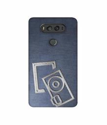 Amazon Brand - Solimo Designer Camera Embroidery 3D Printed Hard Back Case Mobile Cover for LG V20